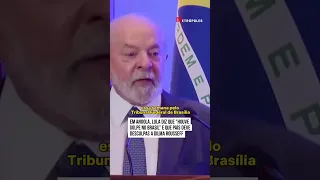 Em Angola, Lula diz que "houve golpe no Brasil" e que país deve desculpas a Dilma Rousseff