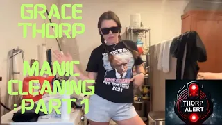 Grace Thorp Restream & React: Manic Cleaning & Burger King Part 1 (Thorp Alert)