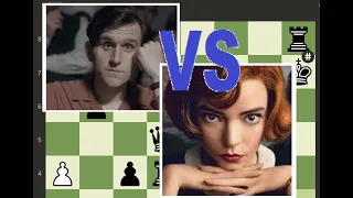 Beth Harmon vs Harry Beltik Netflix's Queen's Gambit