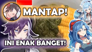 Shinri Dan Hakka Cobain Masakan Mamanya Kobo | Hololive Clip