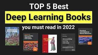 TOP 5 Best Deep Learning Books in 2022 | Best Deep Learning Books | Machine Learning | Data Magic