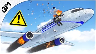 EXPLOSION OF A PLANE IN FULL FLIGHT - CRASH-TEST | Teardown