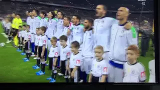 Italian National Anthem 29/3/2016