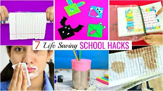 7 LIFE Saving SCHOOL Hacks for Students/Teenagers | #Budgets #Roleplay #Sketch #Anaysa