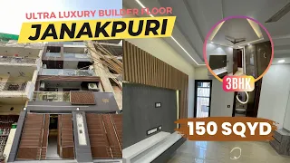 3BHK IN JANAKPURI 150 SQYD BRAND NEW ULTRA LUXURY PROPERTY IN WEST DELHI | Janakpuri Property |