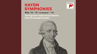 Symphony No. 72 in D Major, Hob. I:72: III. Menuet