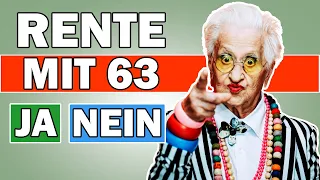 Rente mit 63: DAS musst du darüber wissen💥(WICHTIG)🤯