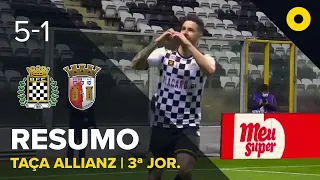 Resumo: Boavista 5-1 SC Braga - Allianz Cup | SPORT TV