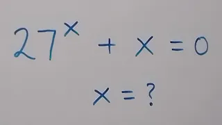 Germany | Math Olympiad | A Nice Lambert W Function Problem