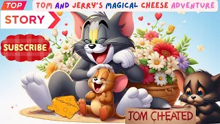 Tom and Jerry's Magical Cheese Adventure: A Tale of Friendship | English | Bed time stories for kids