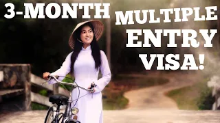 3 MONTH Multiple-Entry Visa To Vietnam! How To Apply And Tips