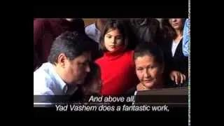 Holocaust Survivor Simone Veil Searches Yad Vashem Names Database