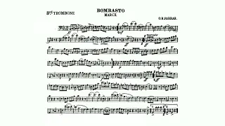 Orion R. Farrar - Bombasto March for Band - 3rd Trombone