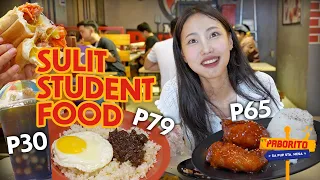 Discovering the REAL Budget Food at a Philippine University! | PABORITO in PUP