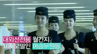 미모의 북한 여승무원 화제! 얼마나 이쁘길래?
