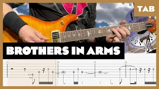 Dire Straits - Brothers in Arms - Guitar Tab | Lesson | Cover | Tutorial