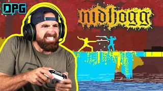 Ty vs. Sparky in NIDHOGG!! | Dude Perfect Gaming