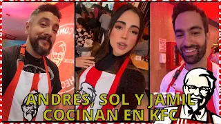 Participantes de Masterchef Ecuador cocinan en KFC