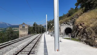 Train de La Mure, construction du nouveau terminus