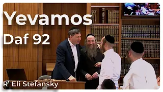 Daf Yomi Yevamos Daf 92 by R’ Eli Stefansky