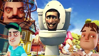 Hello Neighbor - My New Neighbor Big Skibidi Toilets Act 3 Season Gameplay Walkthrough