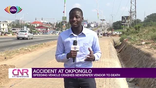 Speeding vehicle at Okponglo kills newspaper vendor