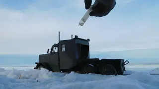 jet truck Реактивный грузовик из пластилина, запуск и новый рекорд скорости