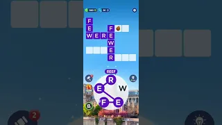 words of wonders level 33 #wordsofwonders #gameplay #crossword