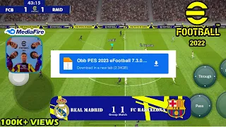 Download Football PES 2023 Mobile Patch For Android/IOS (Apk Obb)