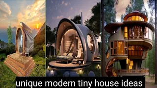 Unique tiny homes | unique tiny homes on wheels | modern tiny house design 🏠