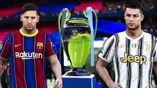 PES 2021 - UEFA Champions League Final - Barcelona vs Juventus