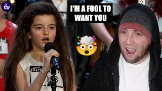 ANGELINA JORDAN "I'M A FOOL TO WANT YOU" NGT | FAULPLAY REACTS