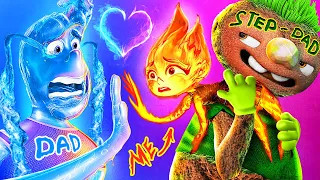 ¡Escondite Extremo con Ember y Wade de Elementos! ¡Trucos para Padres de Fuego versus Agua!