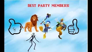 Kingdom Hearts Top 10 Countdown: Best Party Members