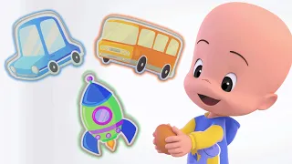 Learn with Cuquin and the Surpise eggs cars | Educational videos