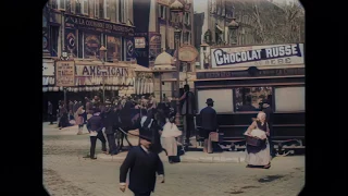 1896 - La Canebière - Marseille - France (Remastered 4k 60 fps)