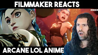 Filmmaker Reacts - Arcane: Animated Series | A Score To Settle League of Legends