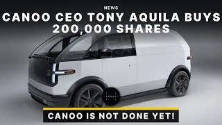 Canoo CEO Tony Aquila Buys 200,000 Shares At $3.985 Per Share!
