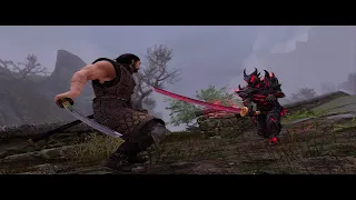 Skyrim Mod: Colorful Magic Boss Fight | Cursed Dremora Lord