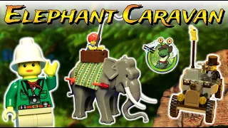 LEGO 7414 Elephant Caravan ~ R.R. Slugger's Orient Expedition Retrospective!