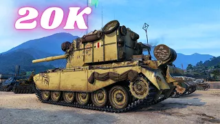 FV4005 Stage II  11K Damage & FV4005  9K dmg World of Tanks Replays