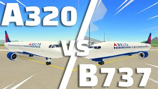 A320 VS B737 in PTFS!