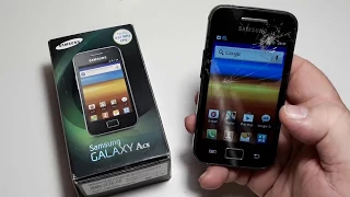 Samsung Galaxy GT-S5830i Ace Onyx Black телефон под восстановление часть 1