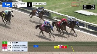 Gulfstream Park May 16, 2020 Race 1