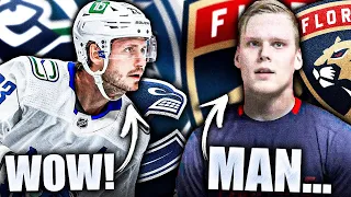 This Isn't Funny Anymore… (Olli Juolevi Update W/ Florida Panthers) + Oliver Ekman-Larsson Is GREAT