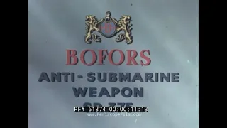 BOFORS ANTI-SUBMARINE TWIN ROCKET SYSTEM SR-375  INDIAN NAVY  PROXIMITY FUSE   61374