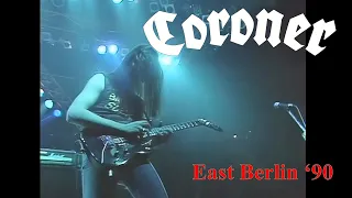 Coroner – Live in East Berlin (1990 Full Concert) | Remastered Full HD/60 FPS