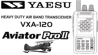 Yaesu vxa-120 aviator pro II