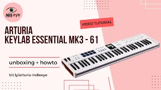 La Tastiera / Controller MIDI completamente configurabile: Keylab Essential Mk3 61