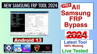 New Samsung Frp Tool 2024[qualcomm edl Mode Android 13/14 #samsung_frp_bypass_2024 #frpbypass2024